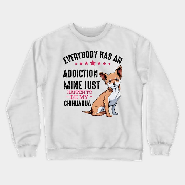 Chihuahua Dog Crewneck Sweatshirt by Lumio Gifts